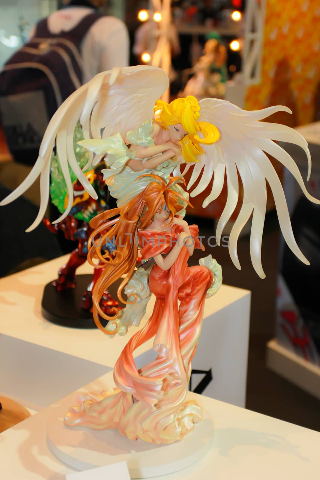 A model of the character Oh My Goddess from the comics  by redthirteen