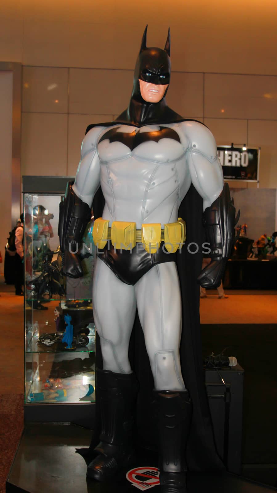 BANGKOK - MAY. 11: A Batman model in Thailand Comic Con 2014 on May 11, 2014 at Siam Paragon, Bangkok, Thailand.