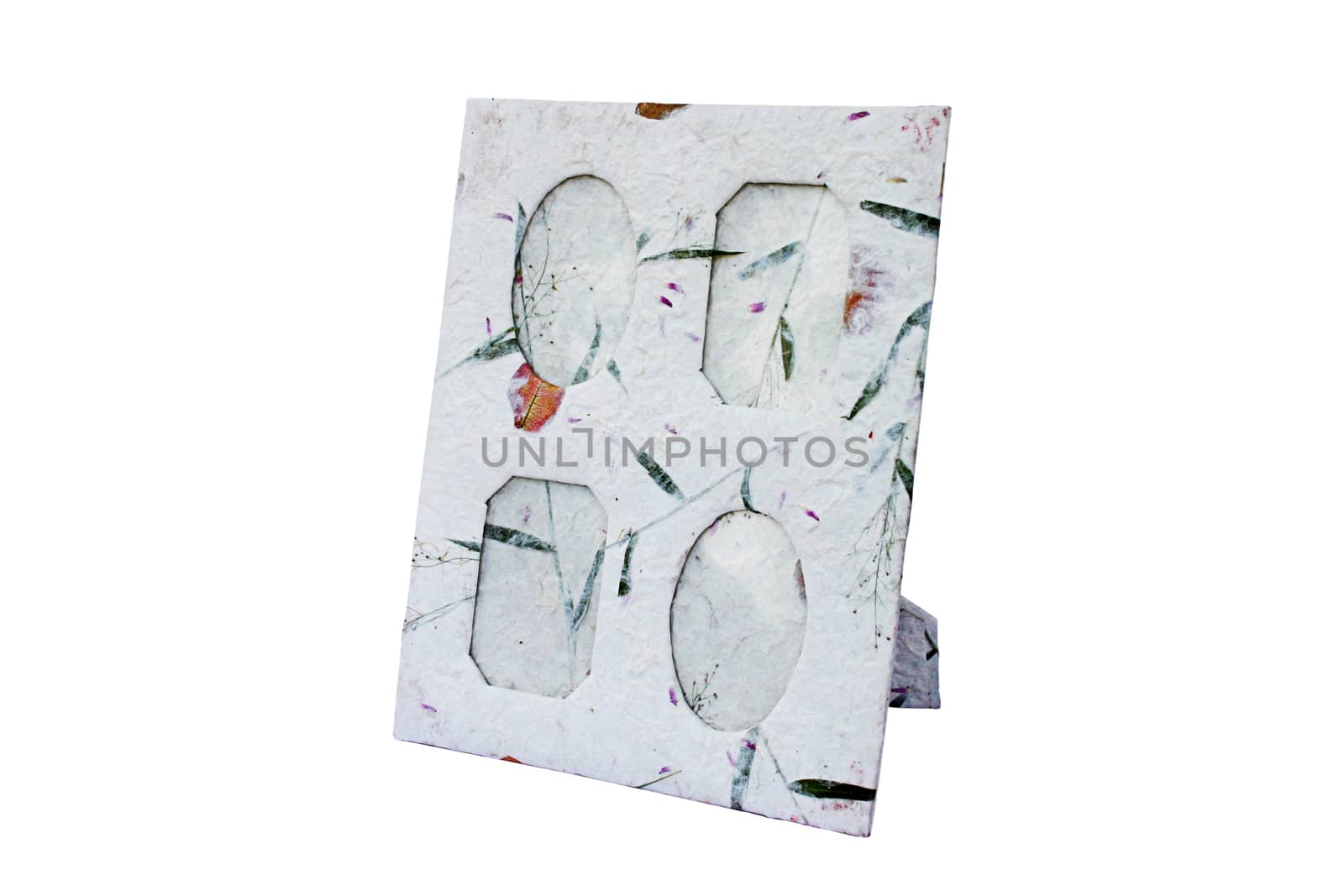Mulberry Paper photo frame  by NuwatPhoto