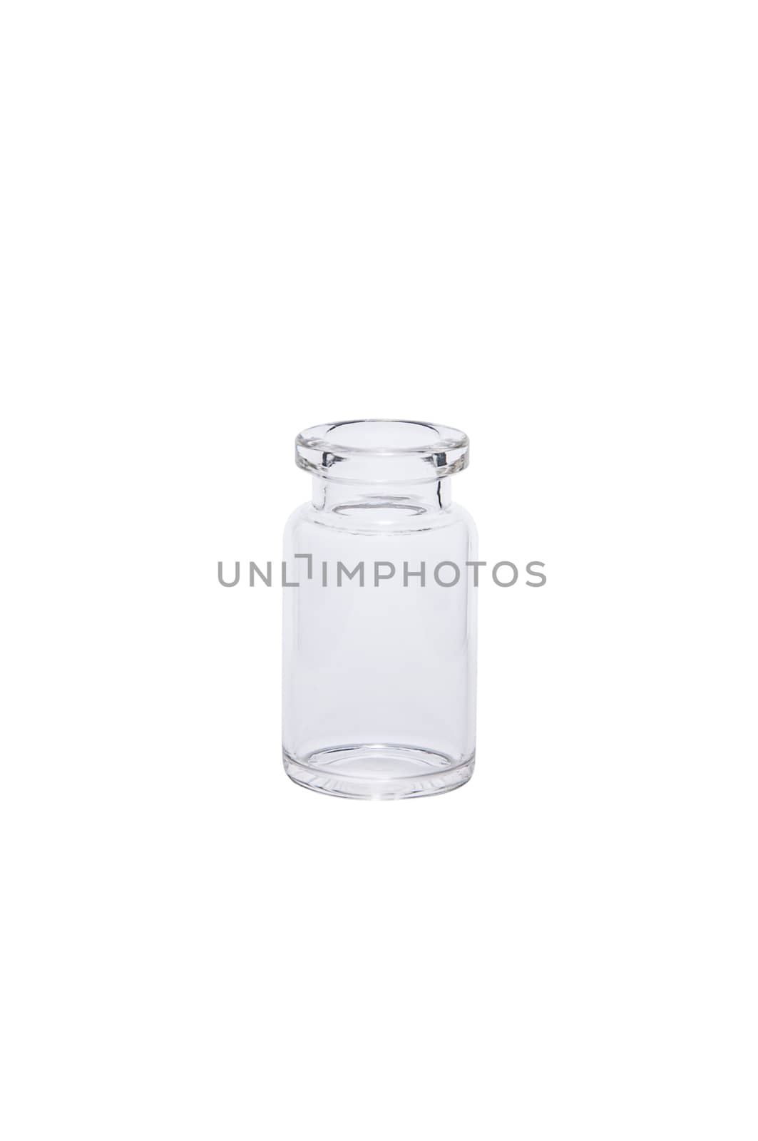 Small bottle isolated by NuwatPhoto