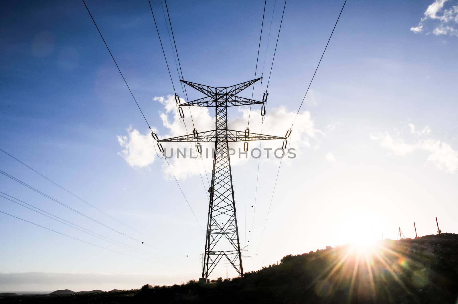 Electricity Power Pylon by underworld