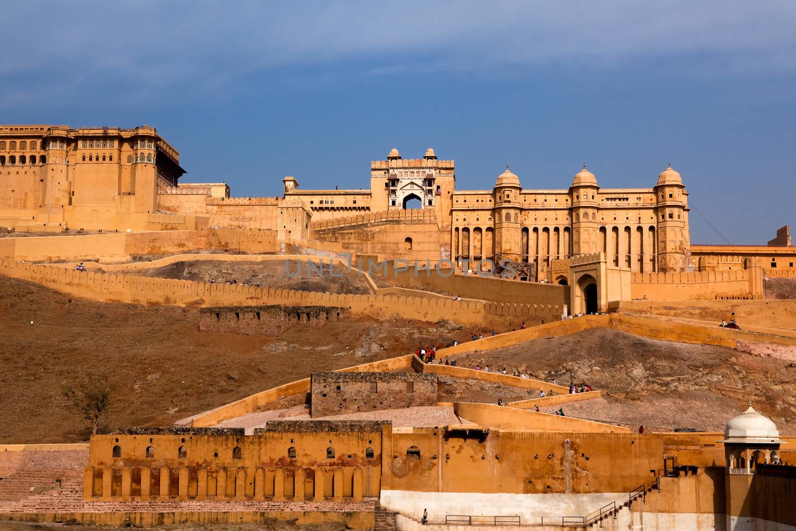 Amber Fort in jaipur in rajasthan state in india