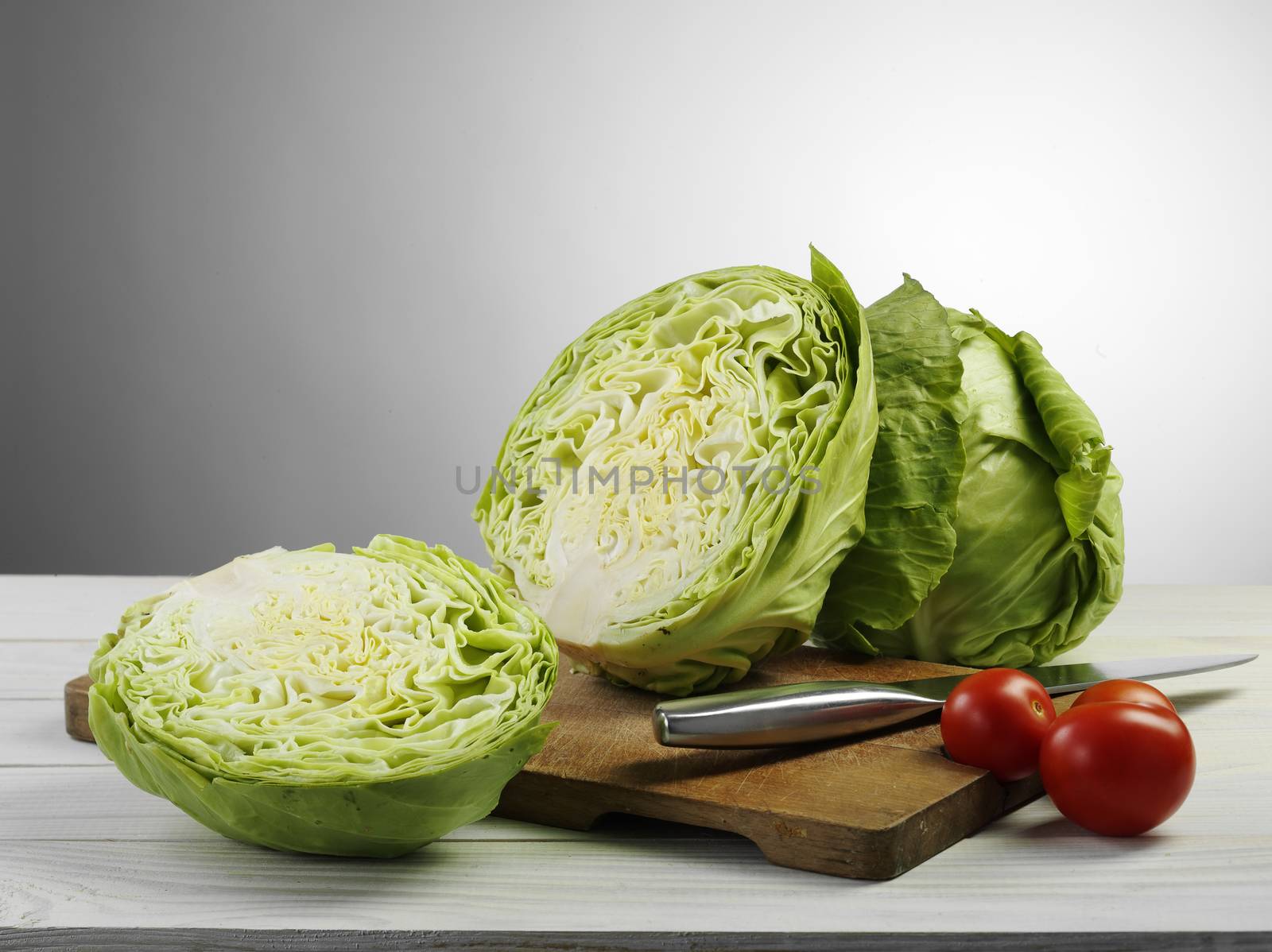 cabbage and tomato by agg