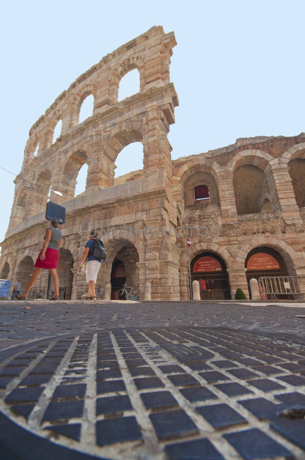 Arena di Verona. Sightseeing in Italy