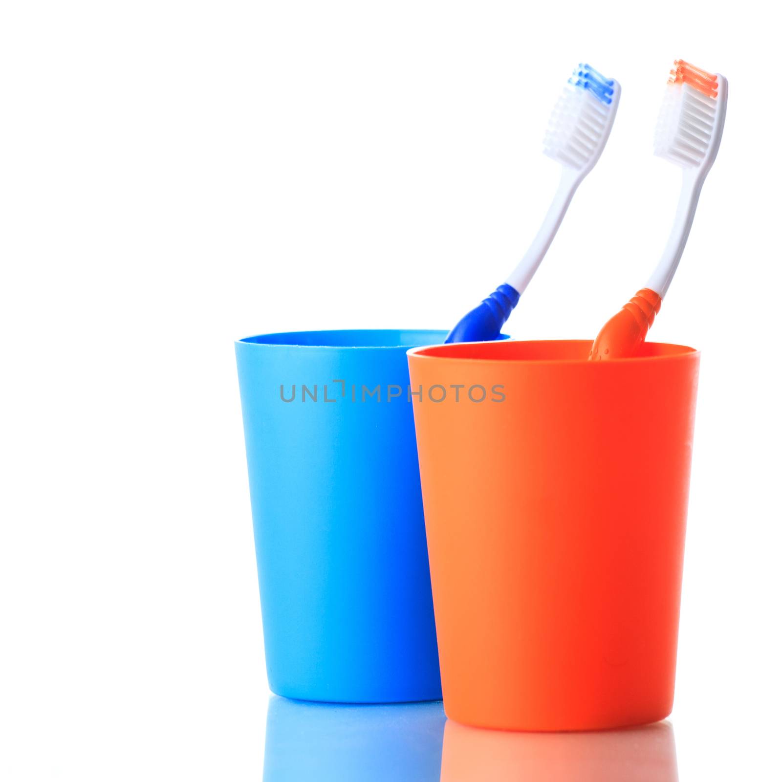 Toothbrush in holder 