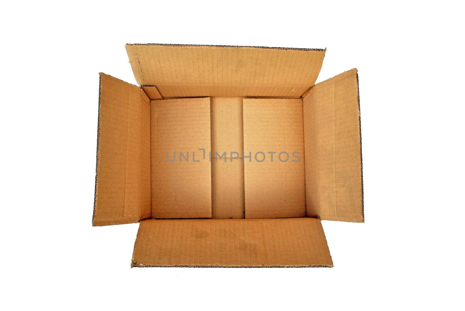 Open Cardboard Box by head-off