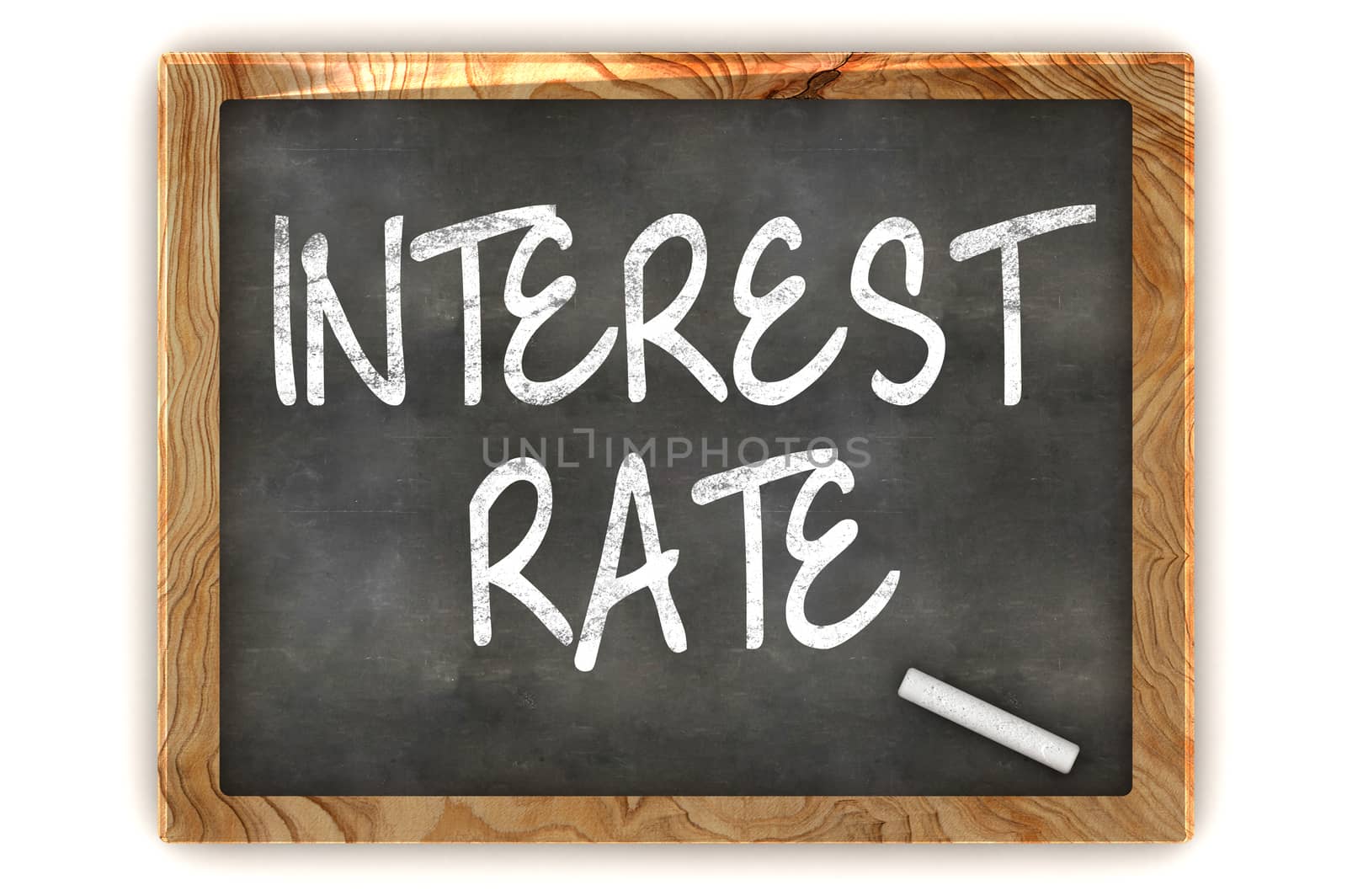 Interest Rate Blackboard by head-off