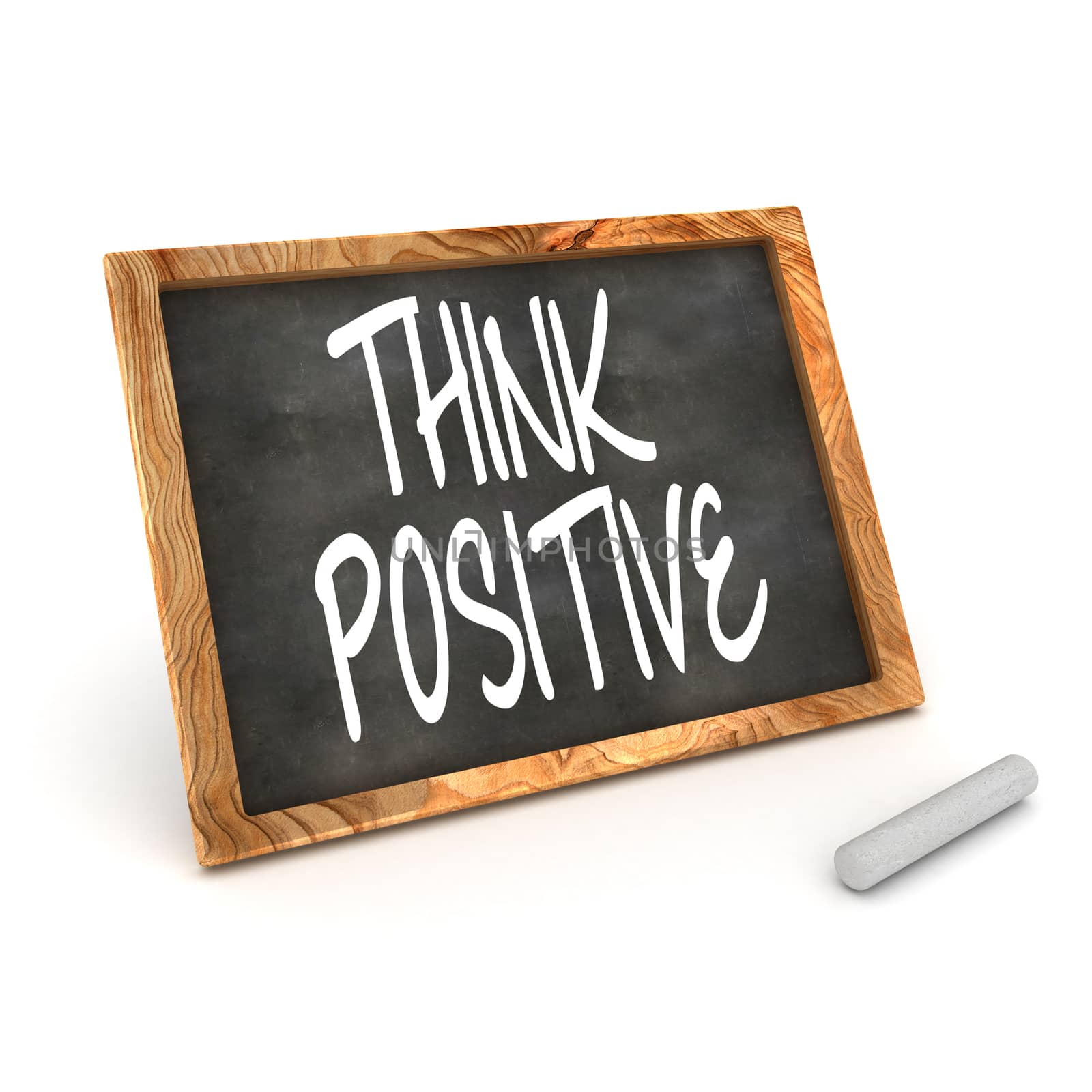 Think Positive Blackboard by head-off