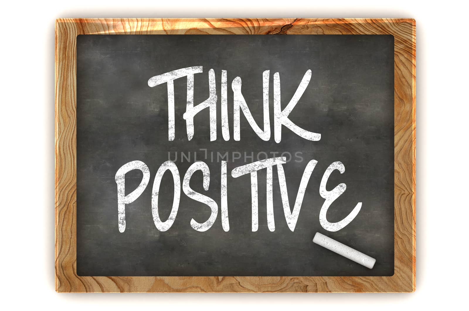 Think Positive Blackboard by head-off
