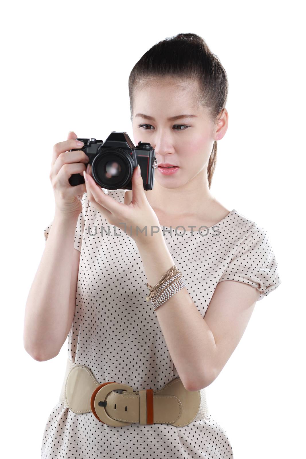 Woman photographer by charn_w.