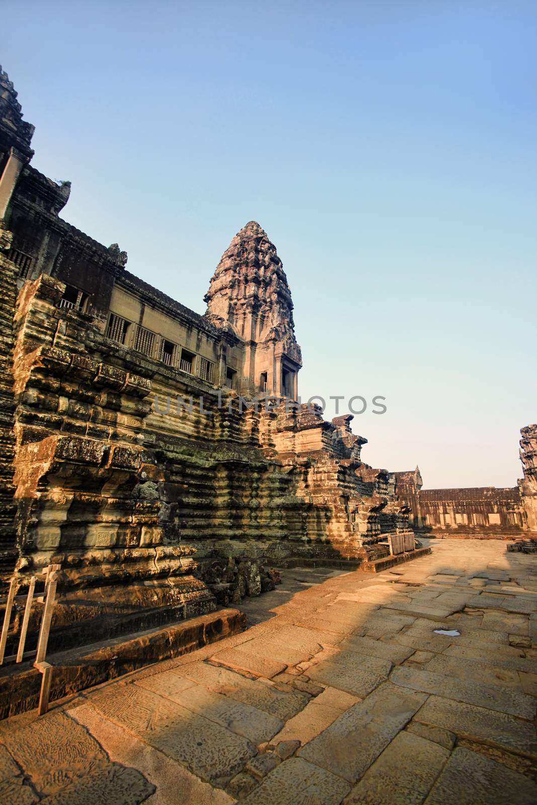 Part of the Cambodian Ankgor temple ruins. Cambodia