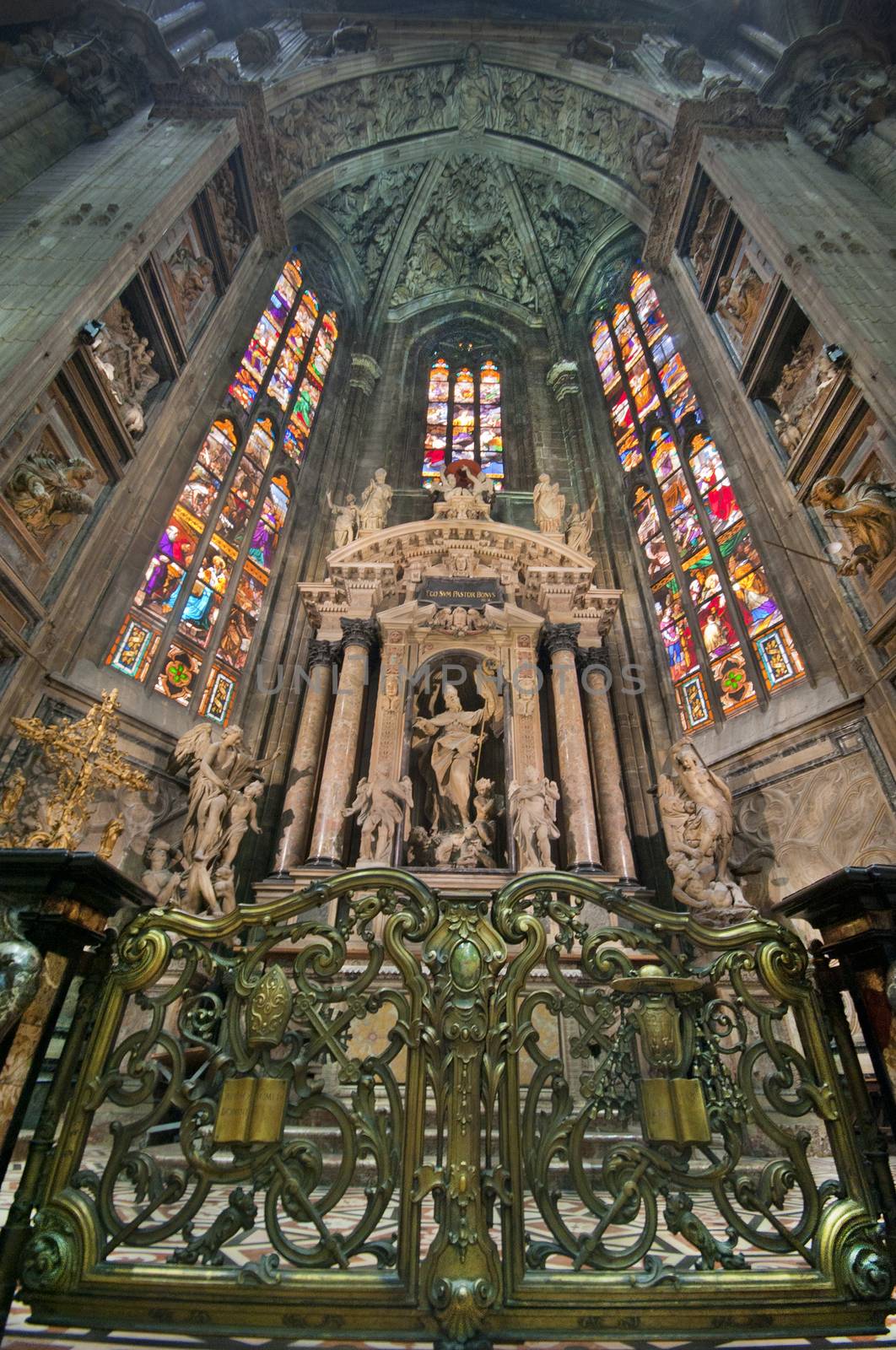 Inside Milan Cathedral by Yorgy67