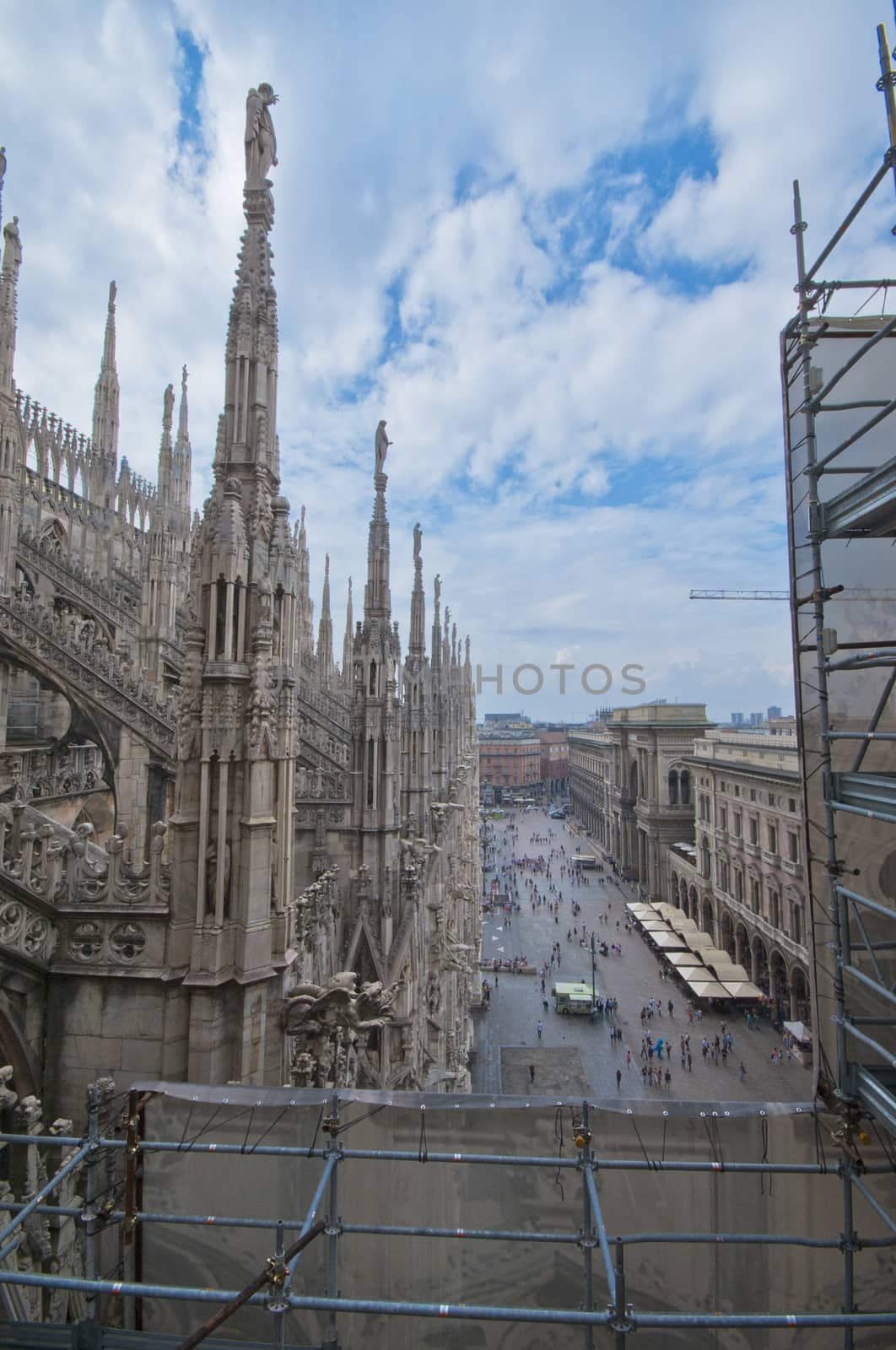 Duomo di Milano. Milan Cathedral - one of the main attractions of Lombardia capital