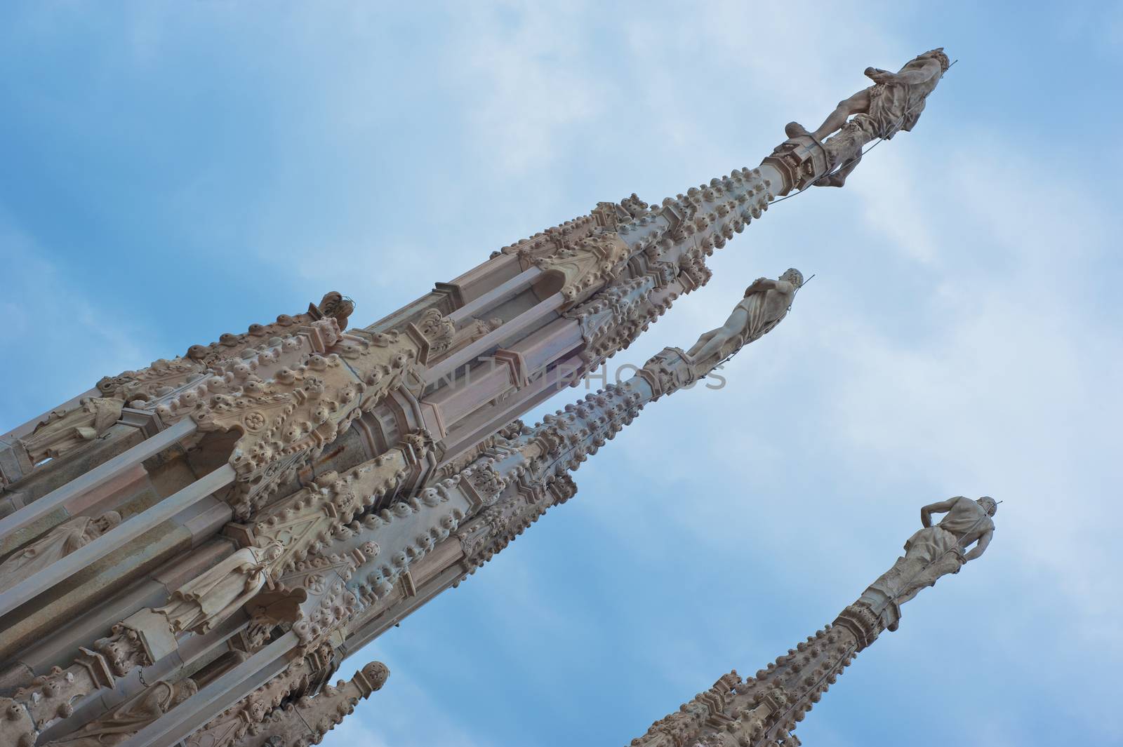 The spikes of Milan Cathedral