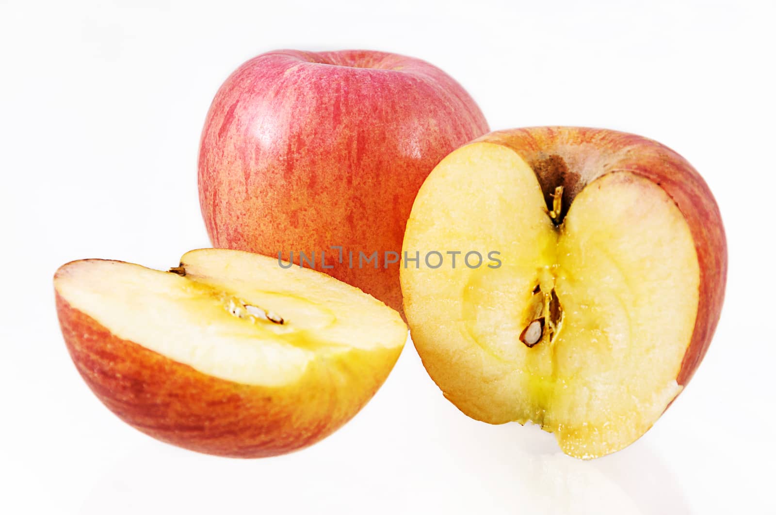 Apple isolated  by NuwatPhoto