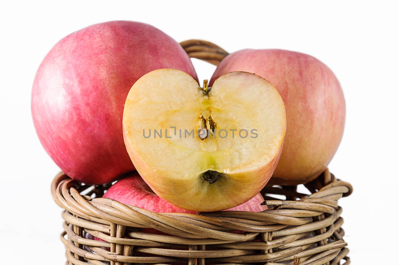 Apple isolated  by NuwatPhoto