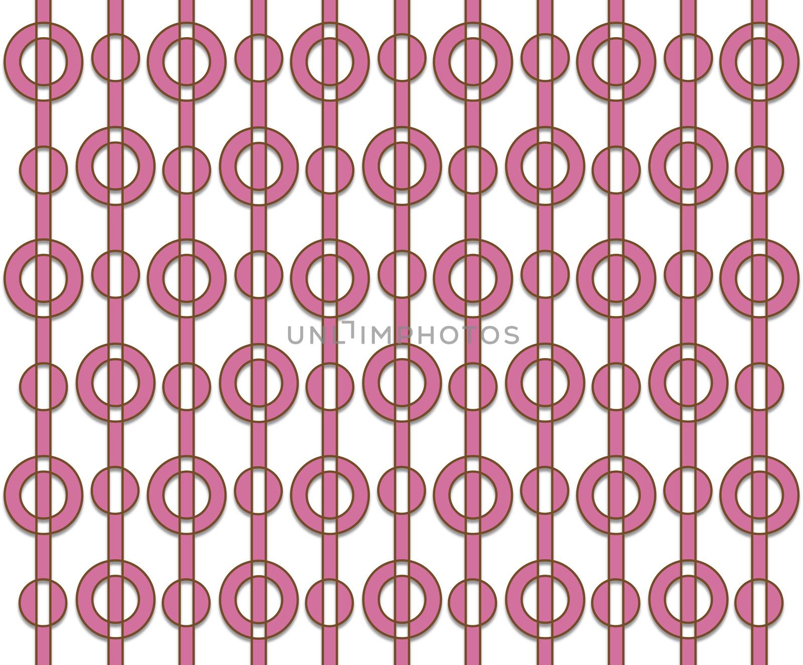 Retro pink pattern by Ahojdoma