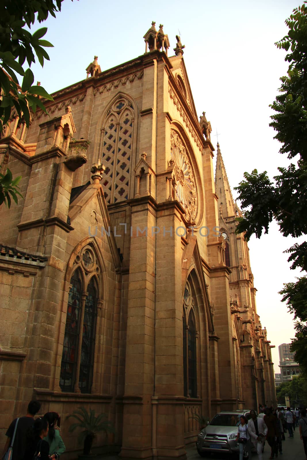 Sacred Heart catholic cathedral in the Guanzhou China