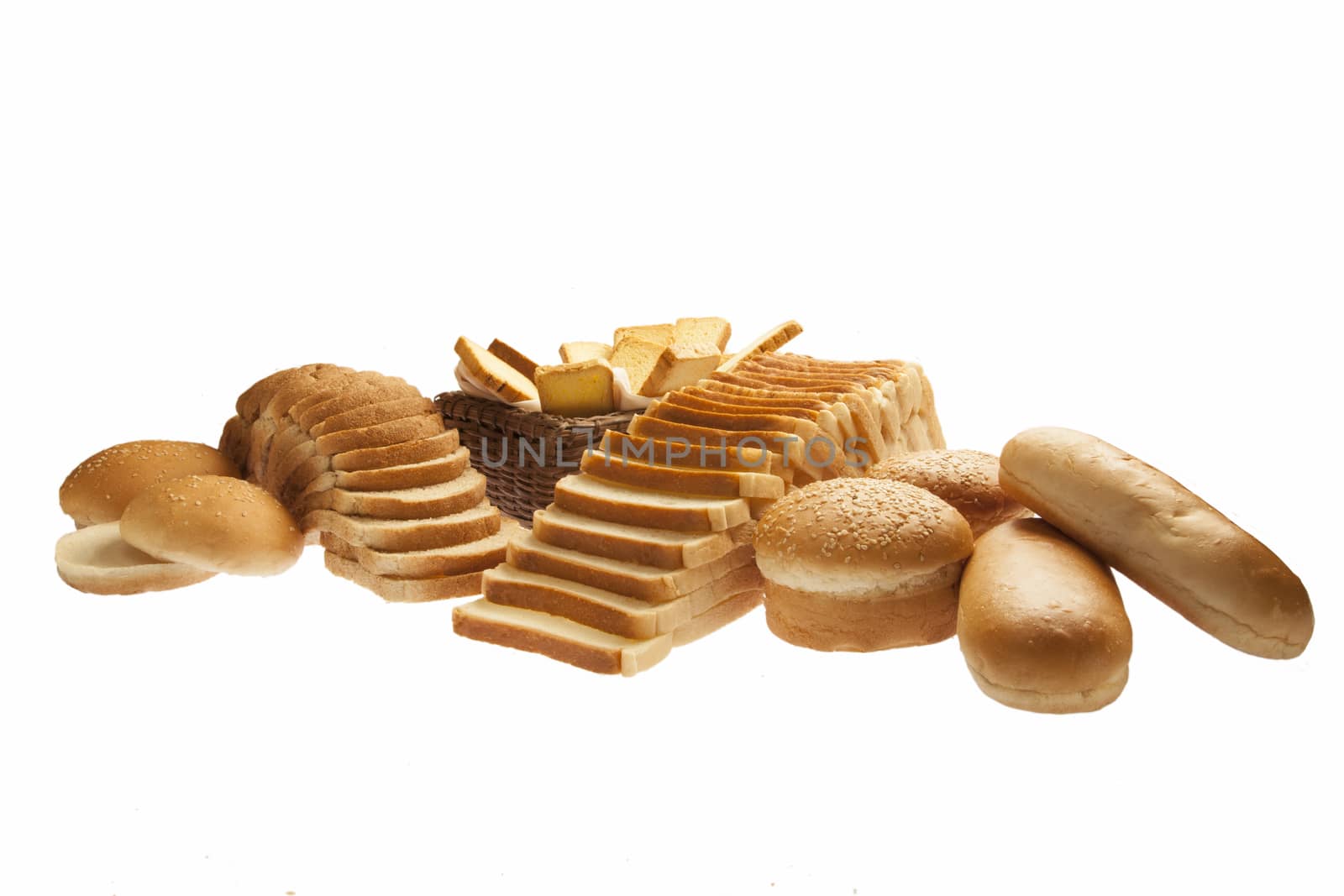 Assorted bread