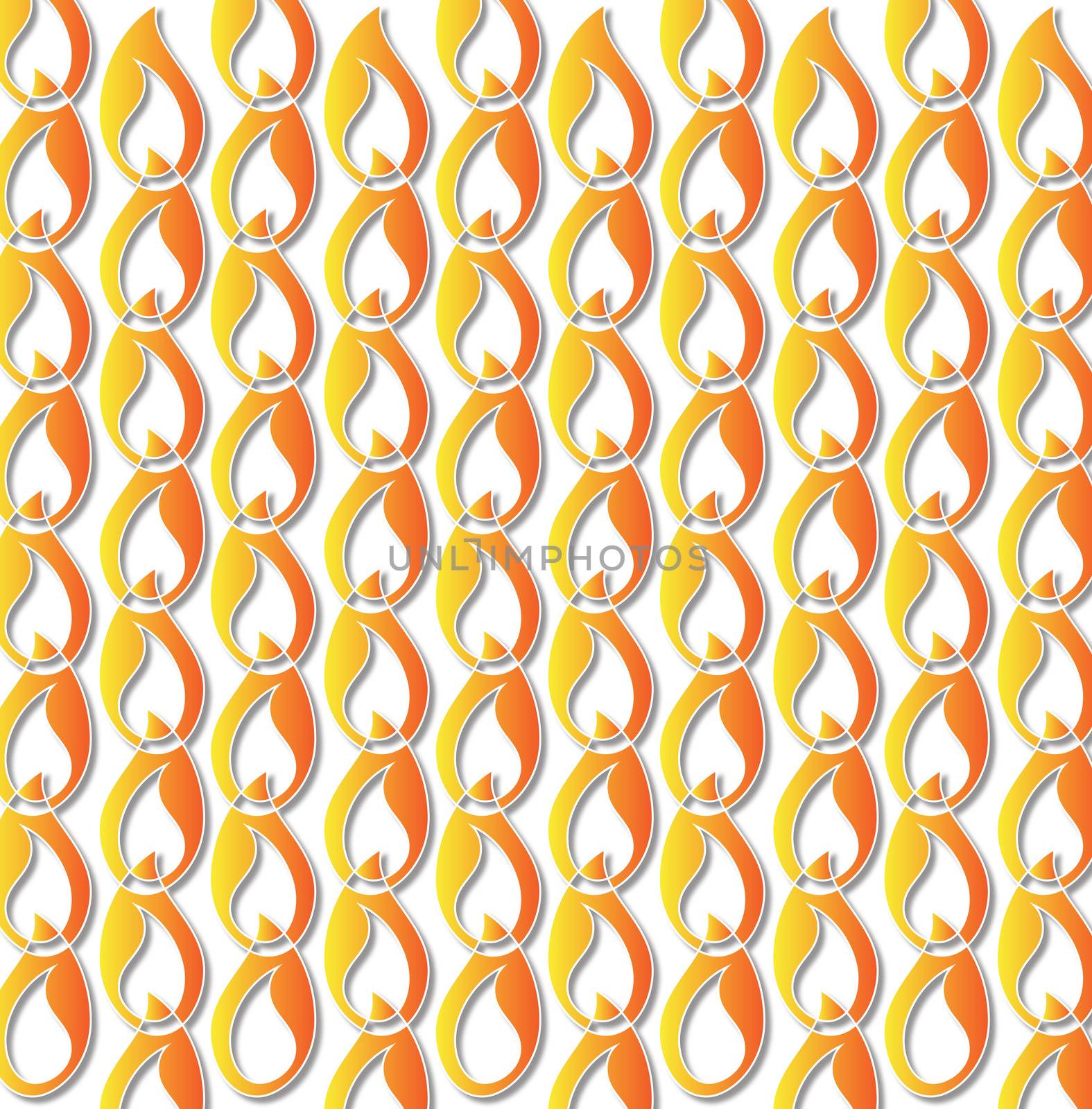 abstract background or fabric stylized flames pattern