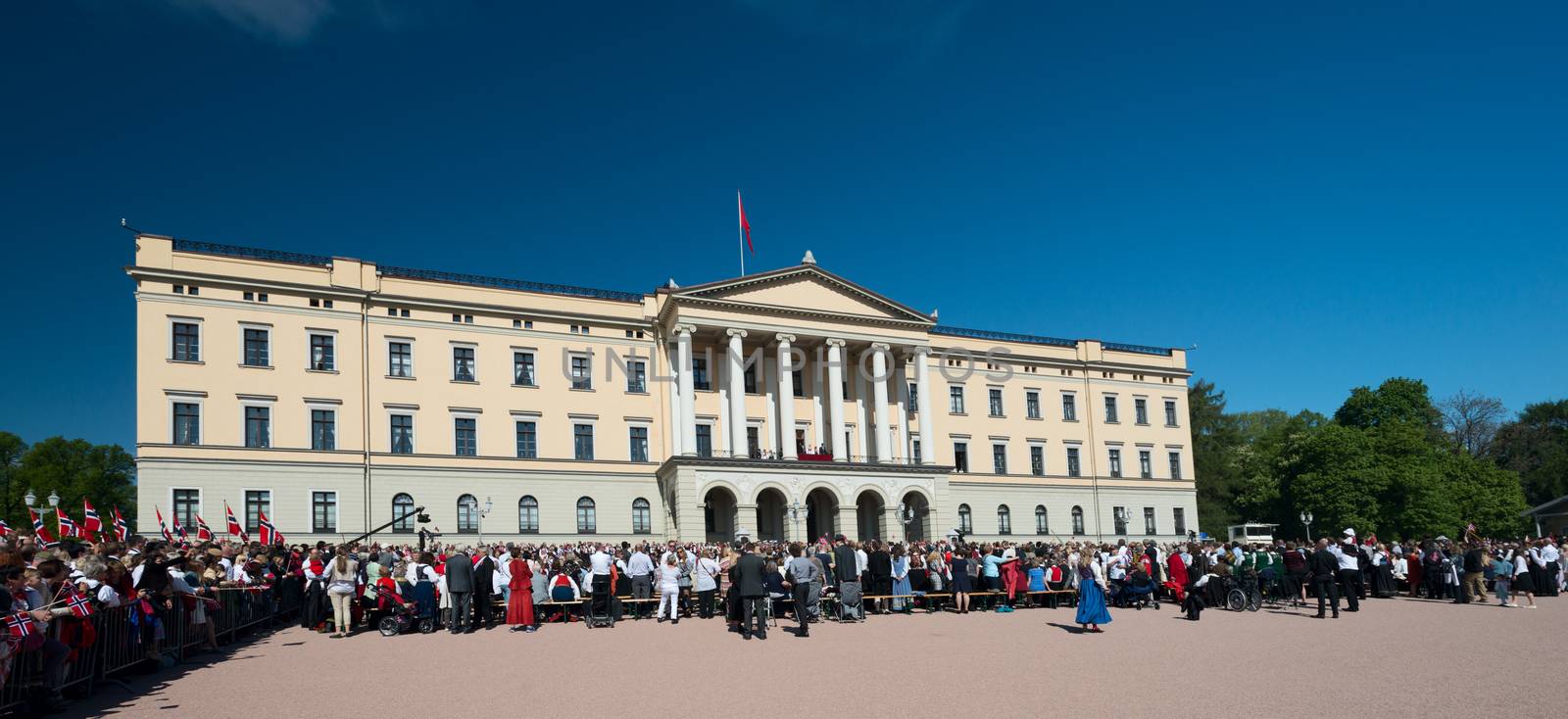 17 may oslo norway celebration Slottsparken by Nanisimova