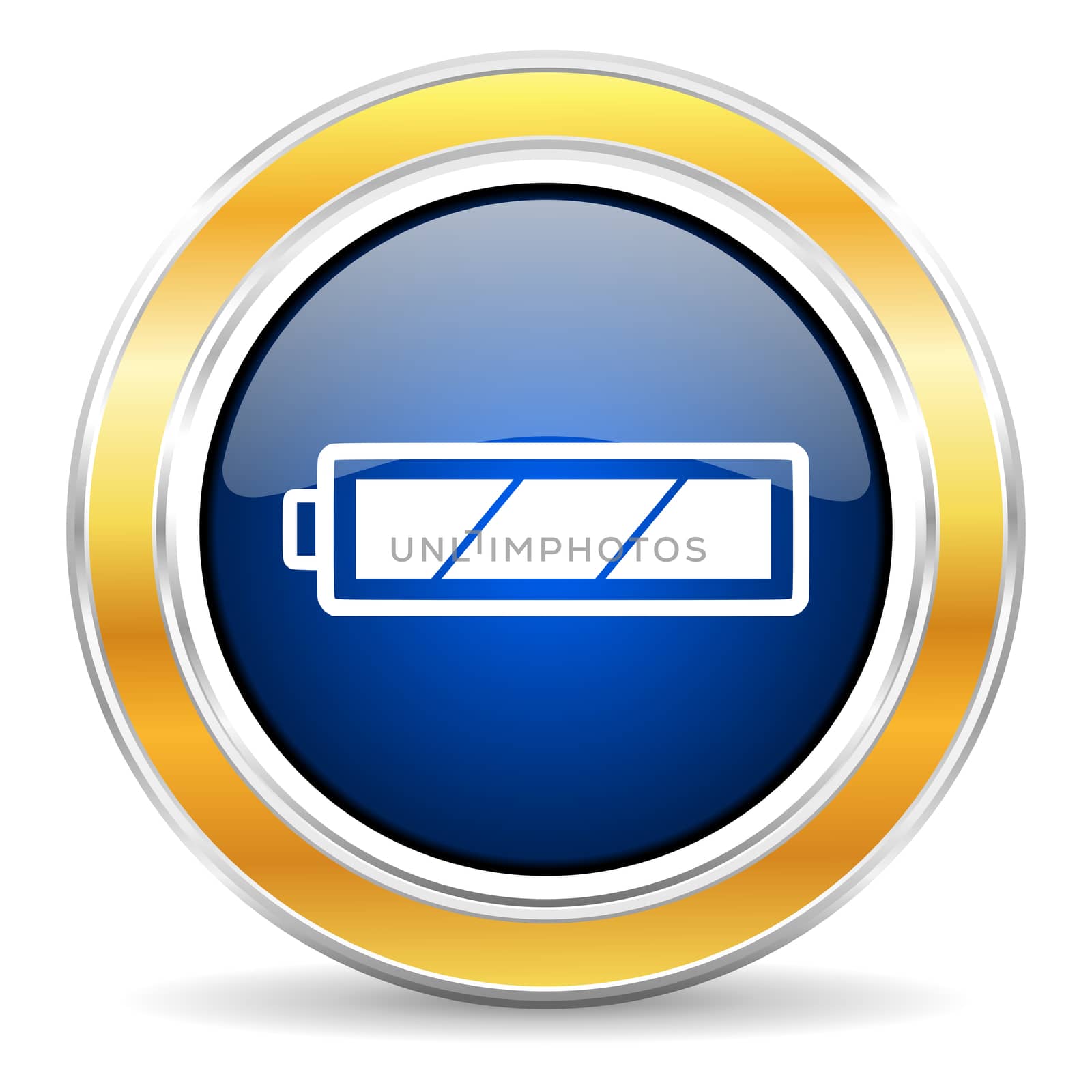 blue circle buttons