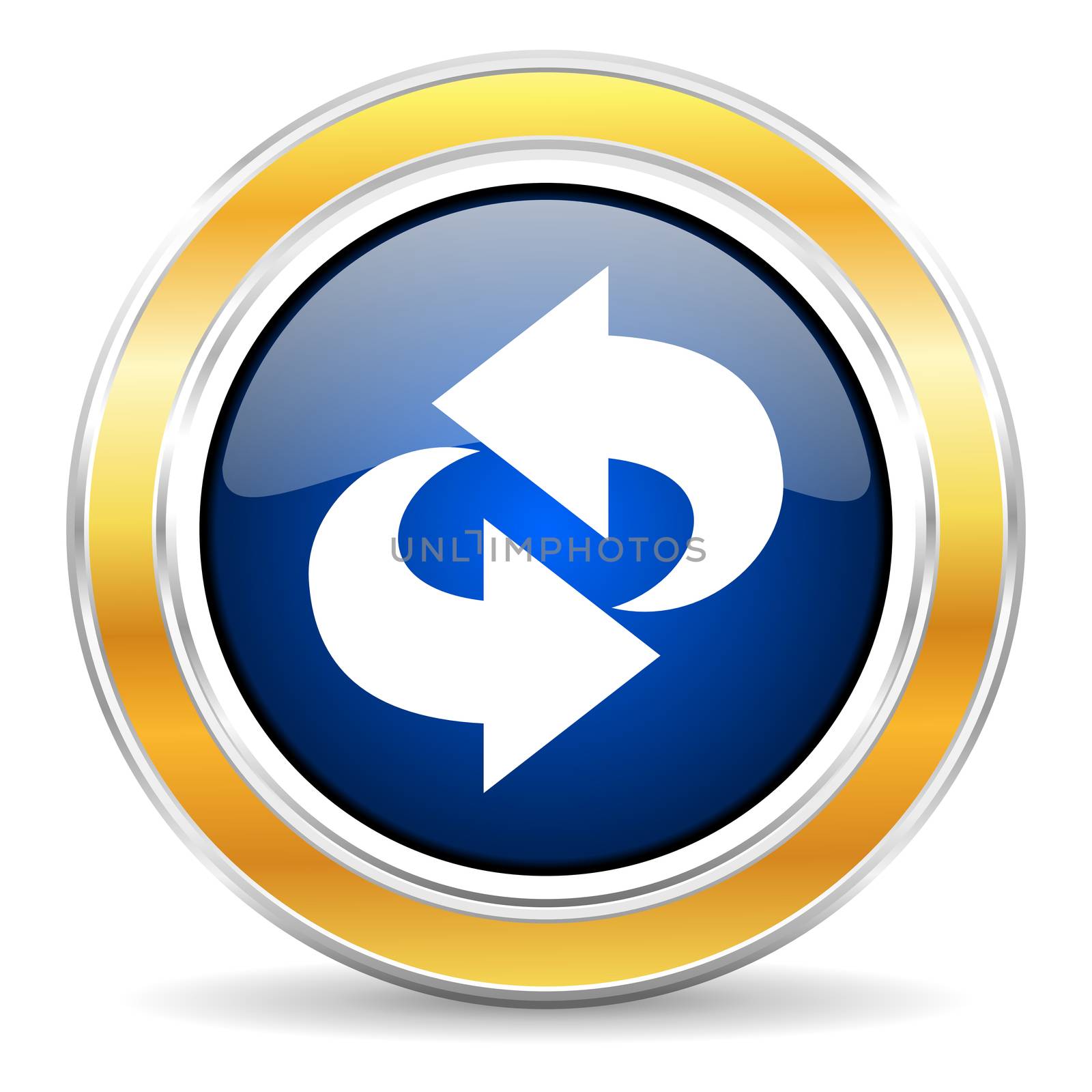 blue circle buttons
