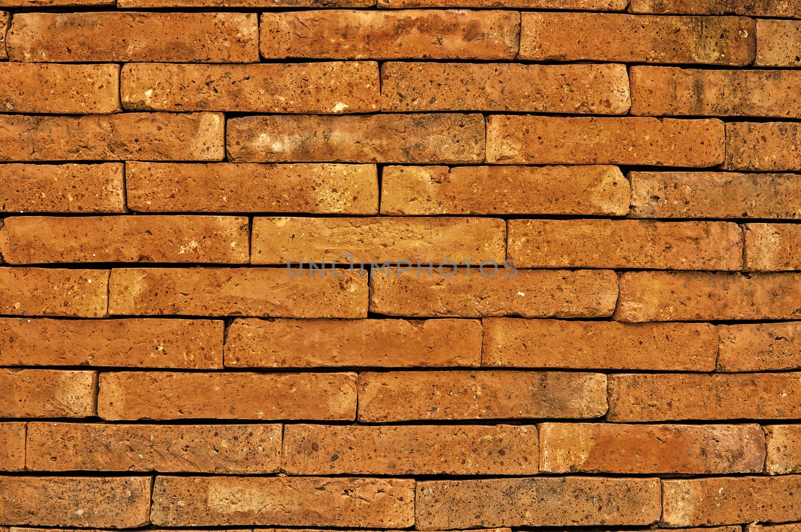 Red brick wall  by NuwatPhoto