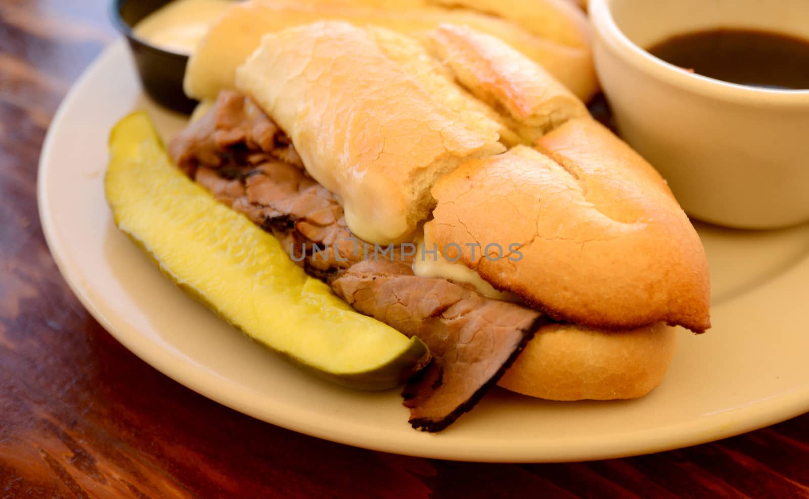 French Dip with side of Au jus