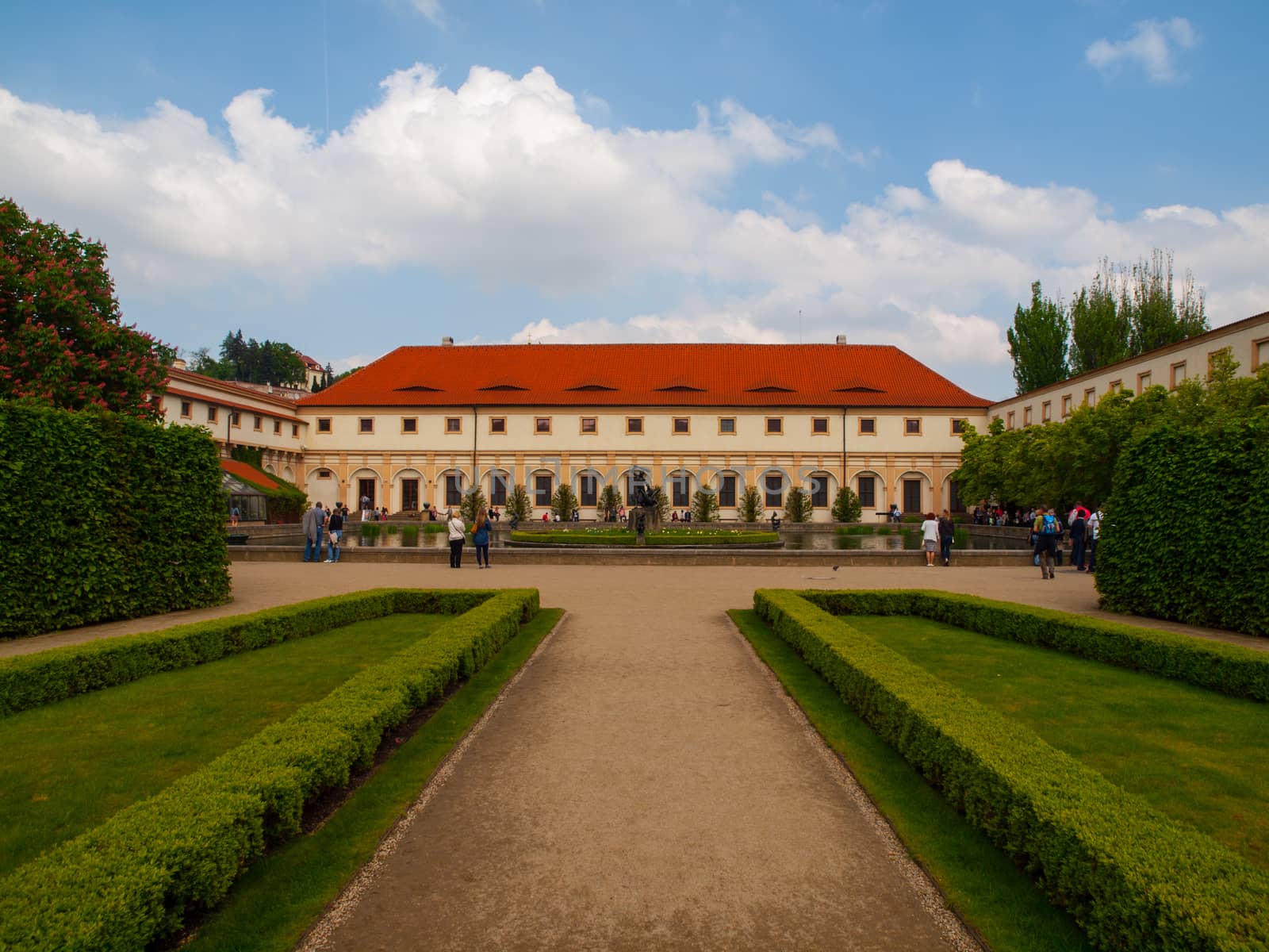 Wallenstein riding hall in Lesser Town of Prague