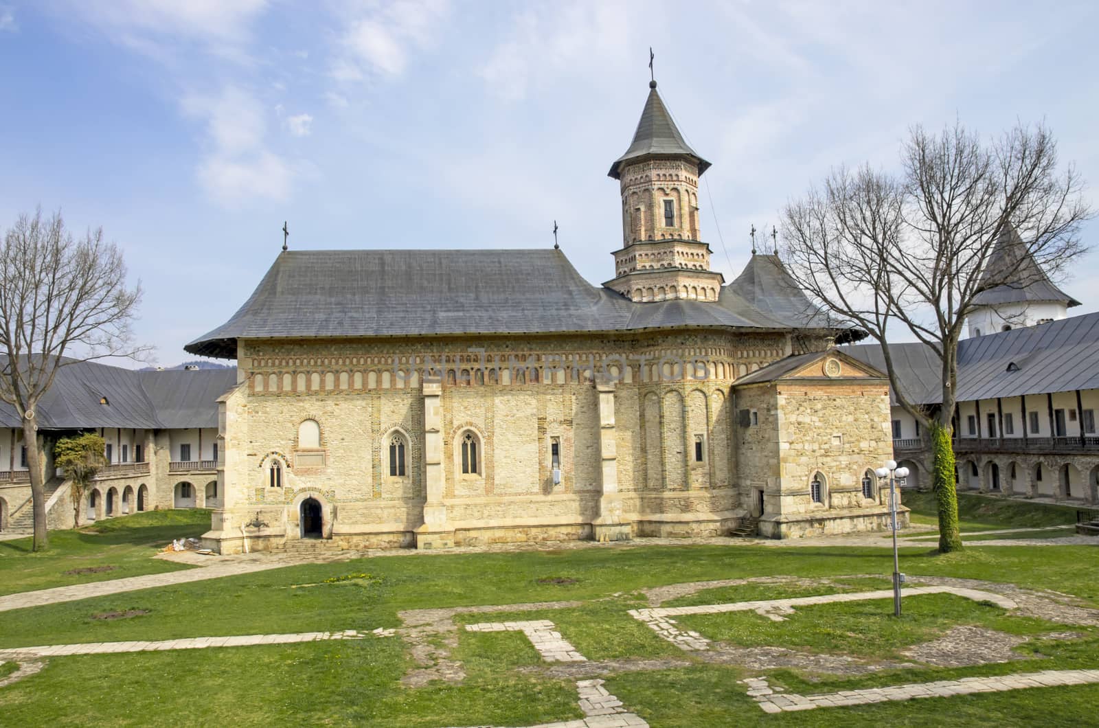 Orthodox monastery of Neamt in Moldavia, Romania