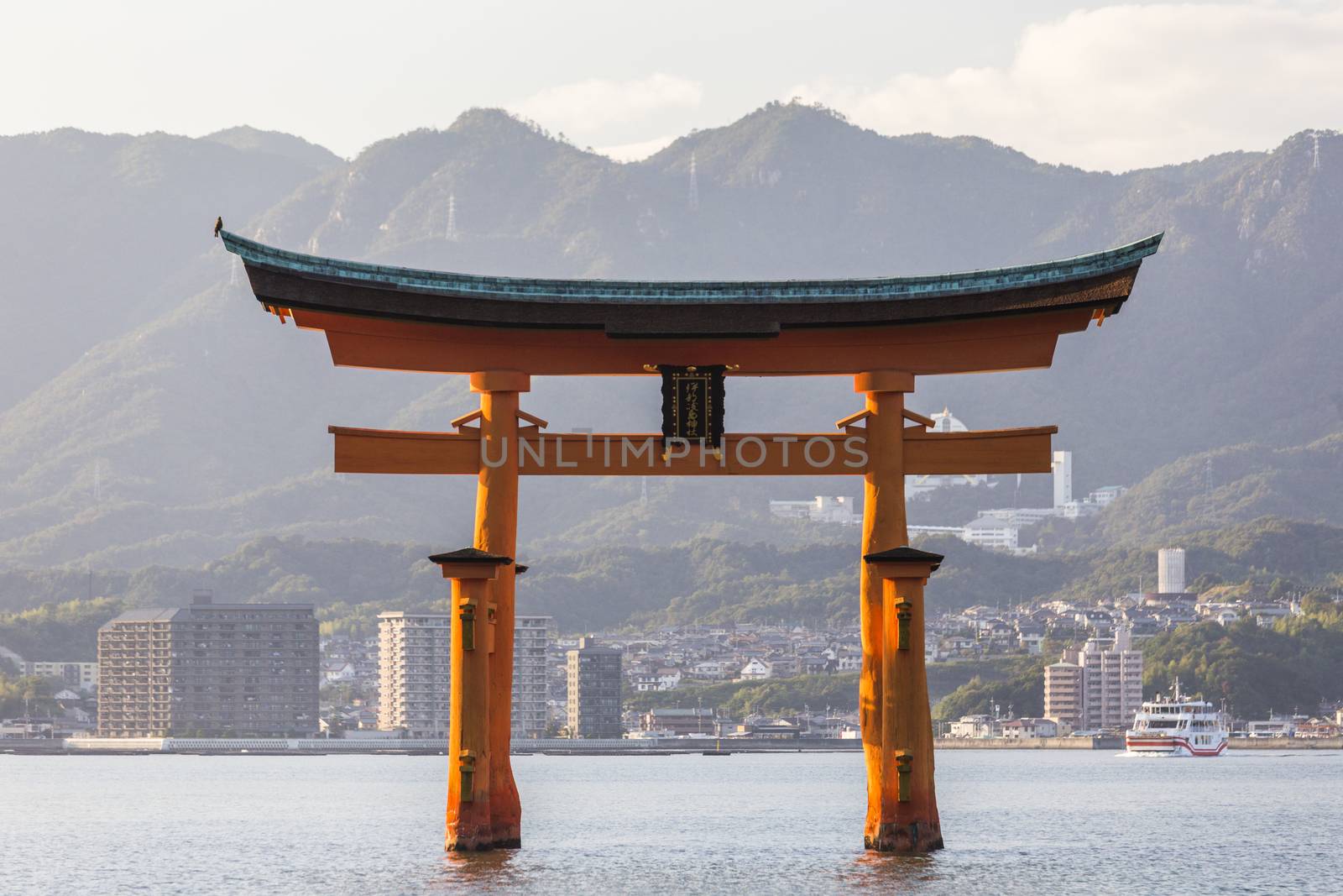 Itsukushima Shrine famous place at Miyajima. Hiroshima. Japan by 2nix