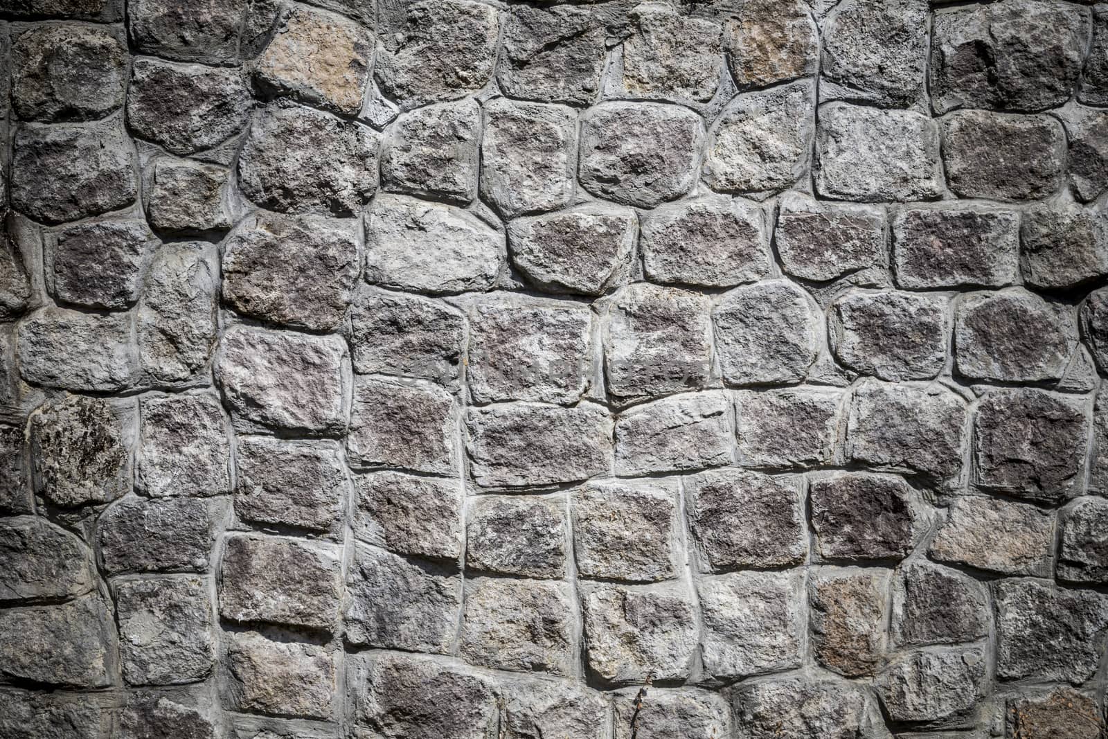 Stones block wall texture and background by 2nix