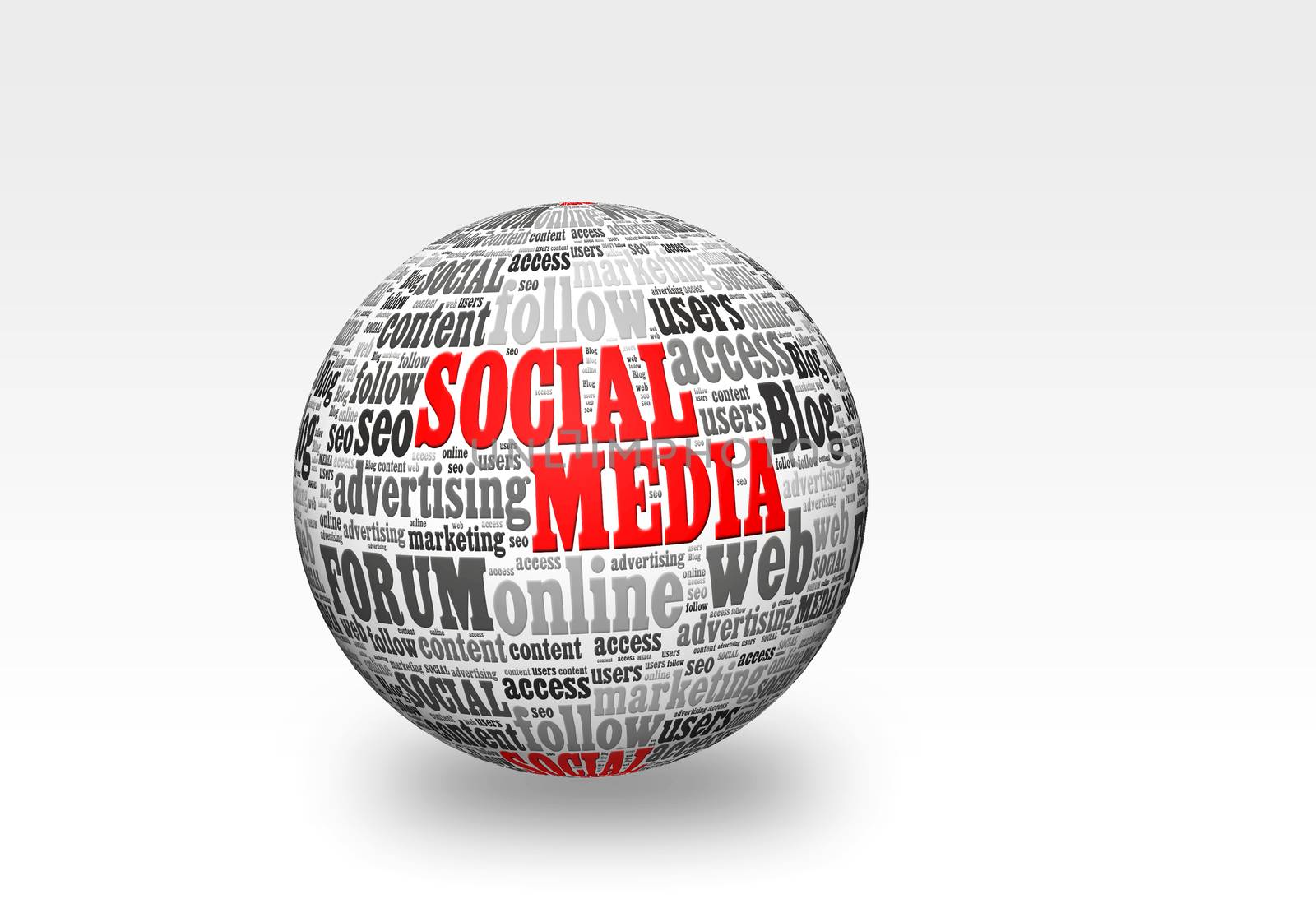 Social Media ball by ivosar