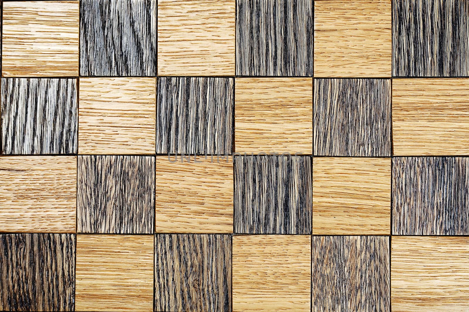 old  wooden chess board made from oak tree