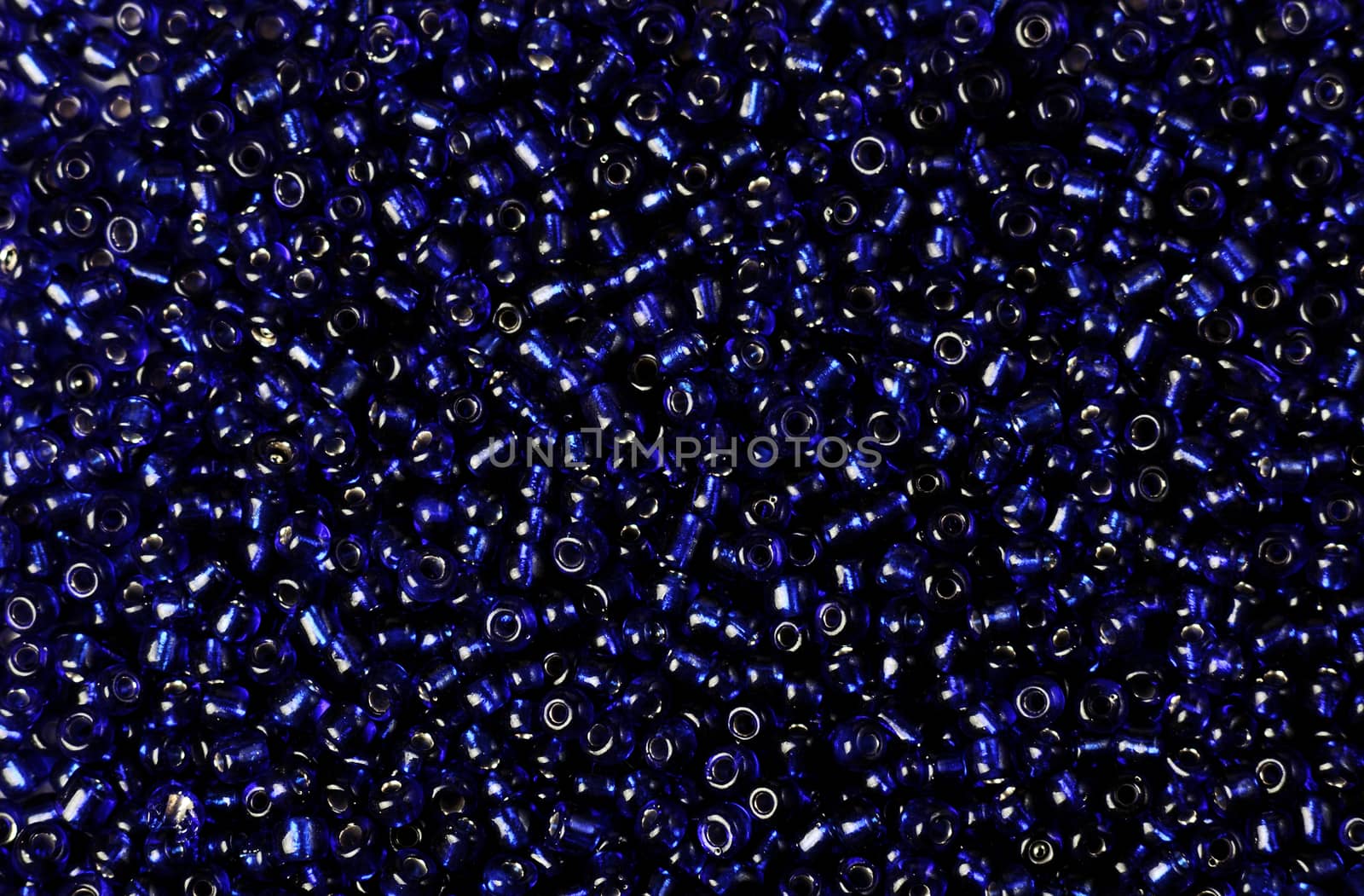 texture of small blue   beads ,suitable for backgrounds