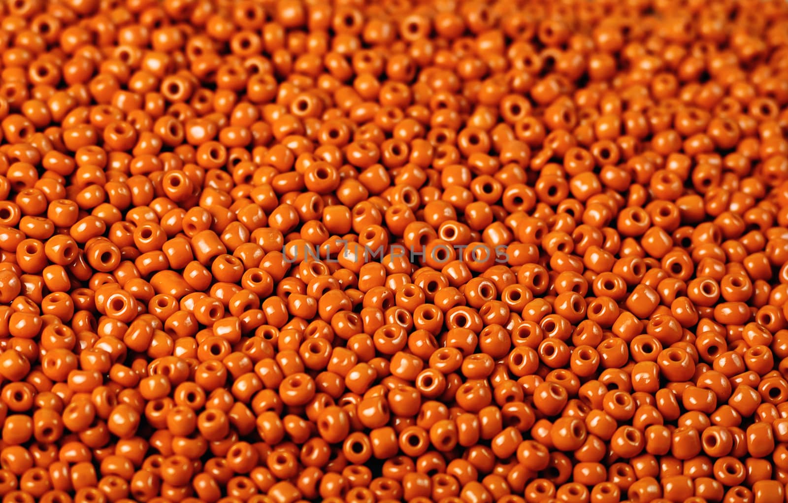 orange beads by ivosar