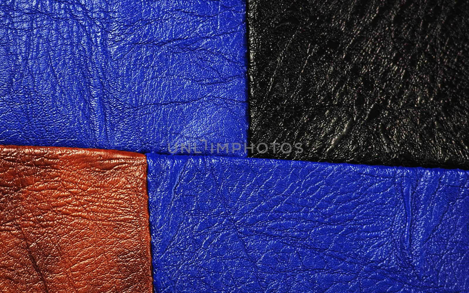 Multi-Colored leather patch material,suitable for  background 