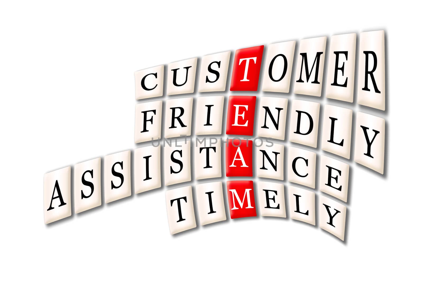 Acronym of Team - customer friendlyservice,timely