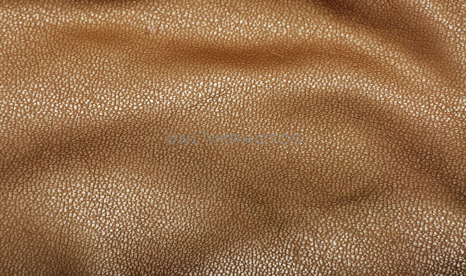 Brown leather texture closeup. Suitable for  background. 