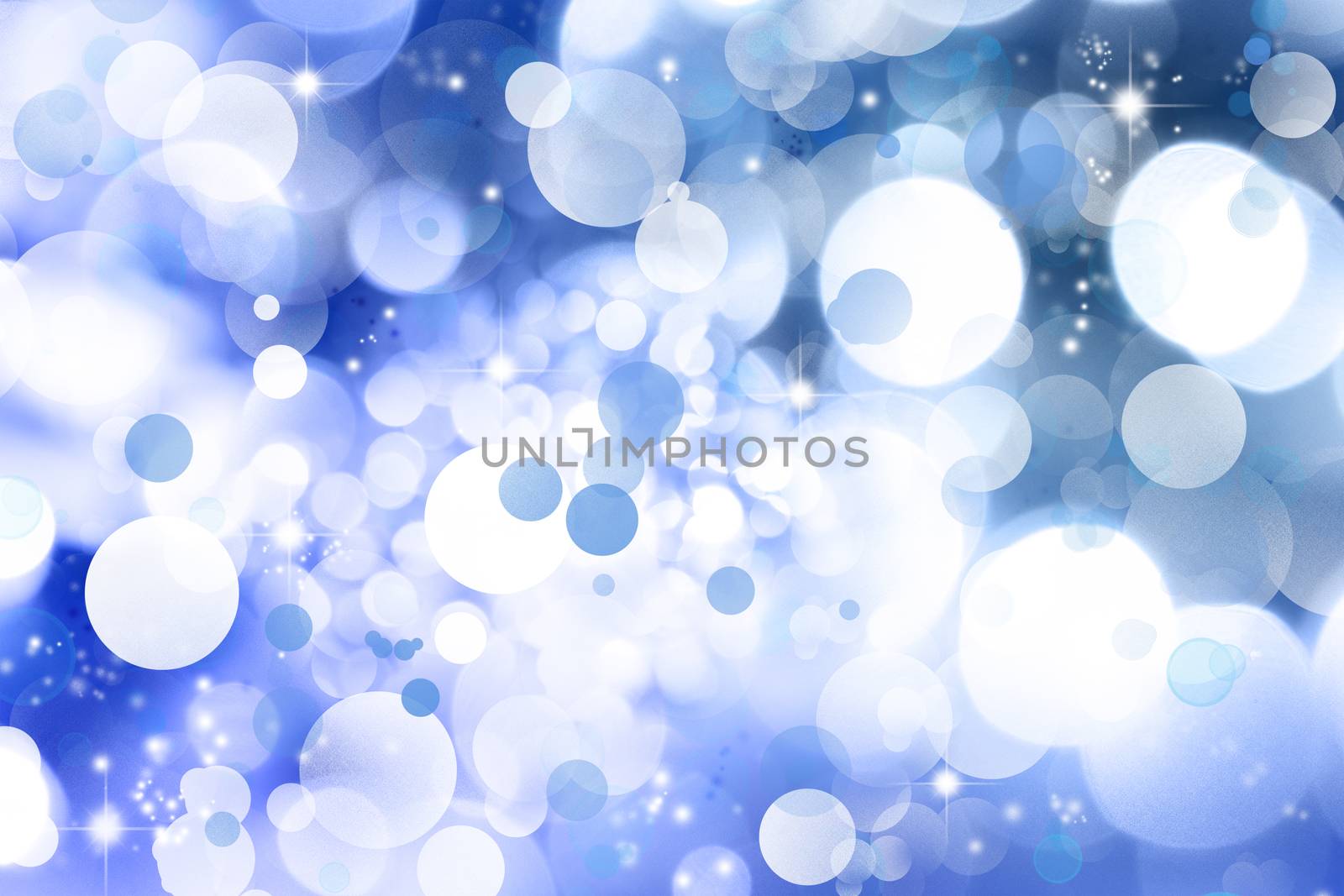 Bright circles of light abstract background