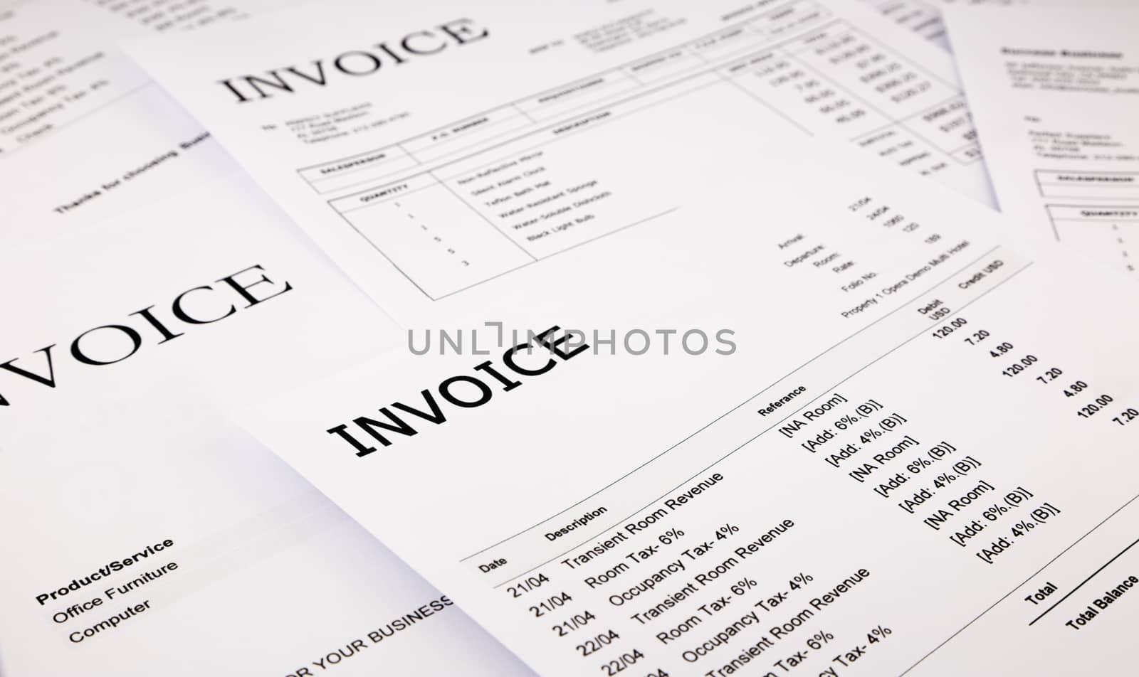 difference invoices by vinnstock