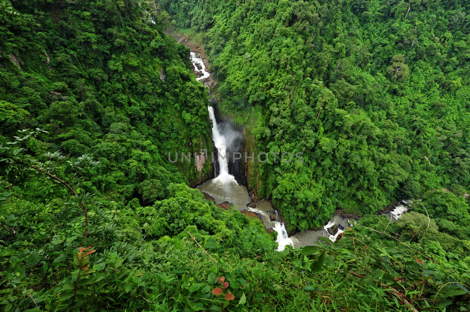 Haew-Narok waterfall, Kao Yai national park, Thailand by think4photop