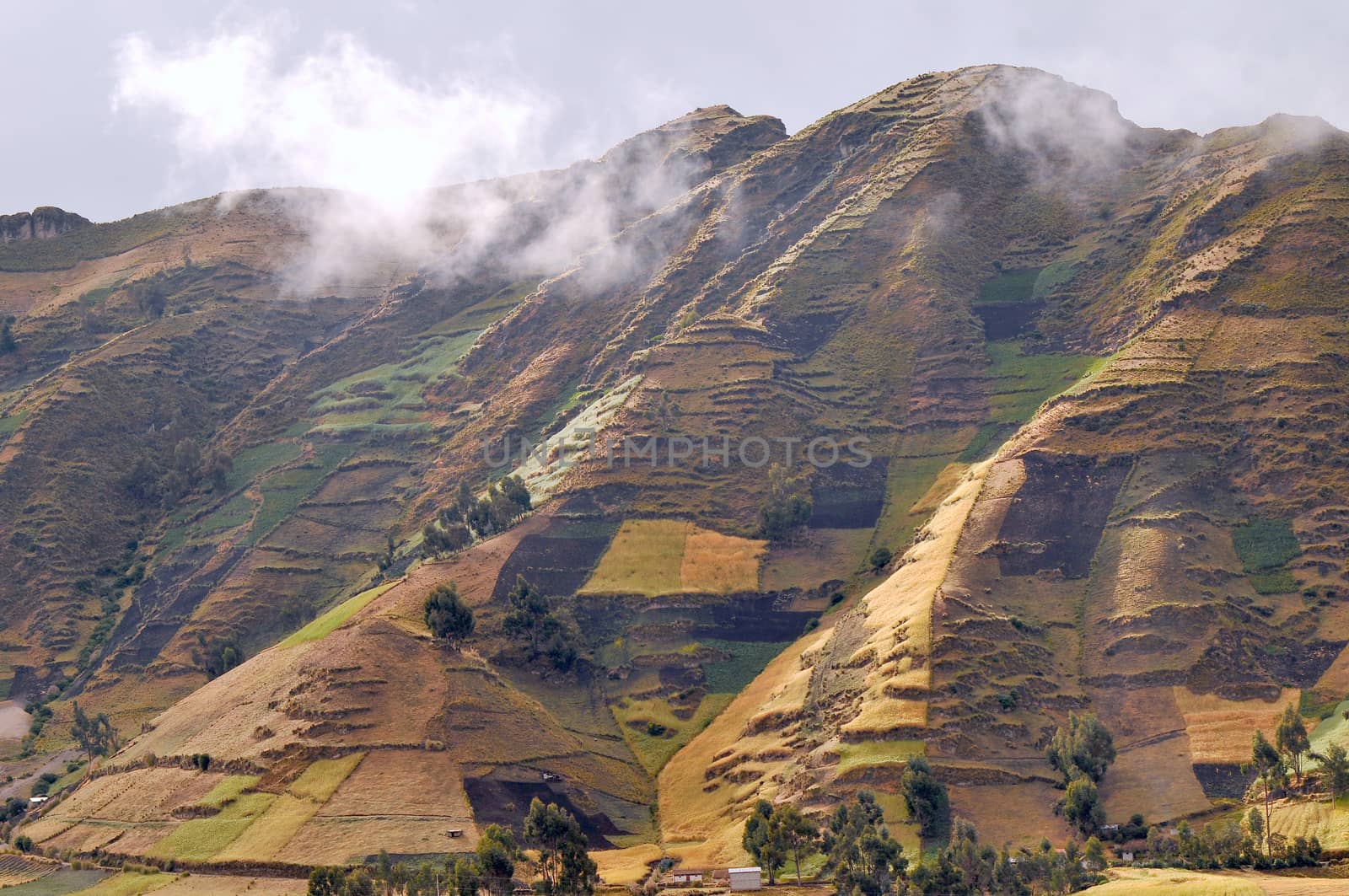 Clouds on the fields of Zumbahua in Ecuadorian Altiplano. Highla by xura