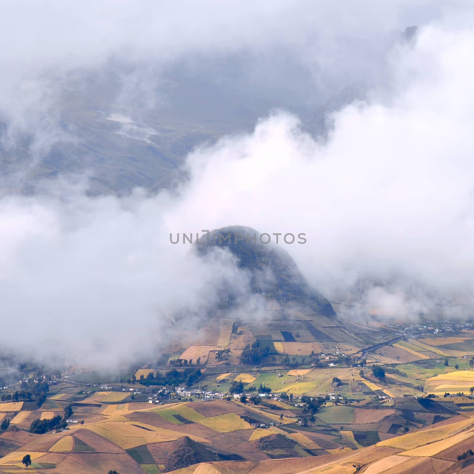 Clouds on the fields of Zumbahua in Ecuadorian Altiplano. Highla by xura