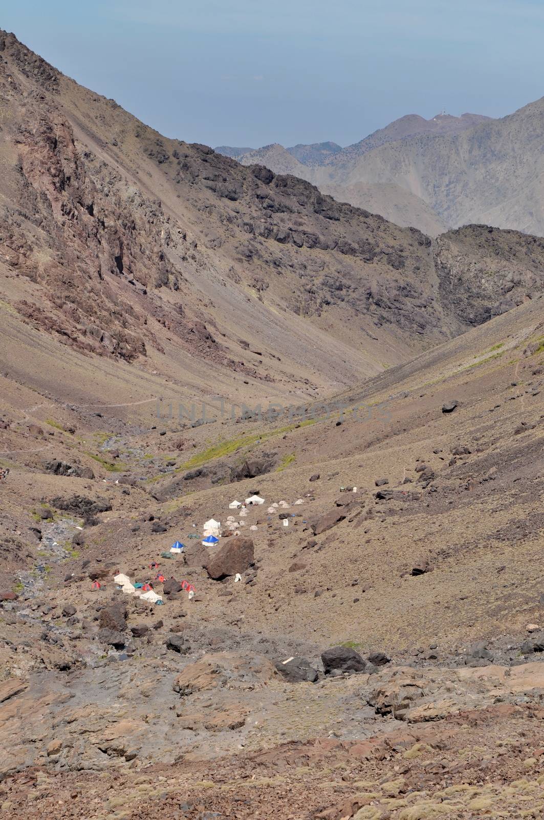 Atlas mountains in Morocco