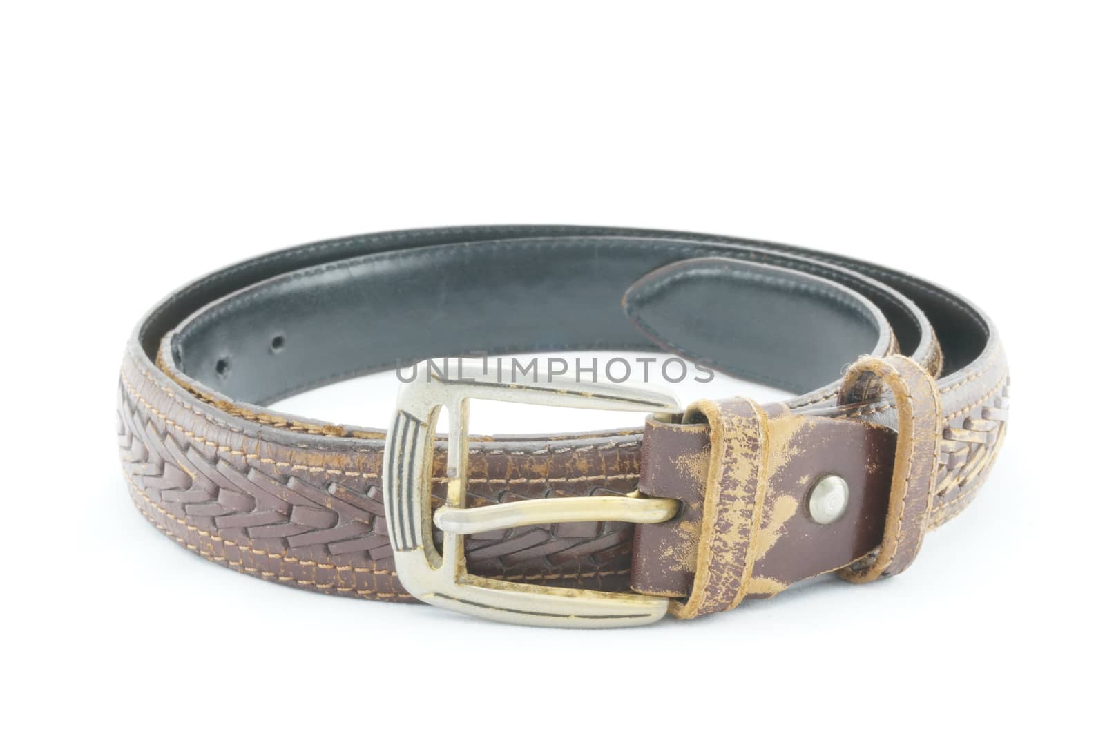 Old Brown belt for men by eaglesky