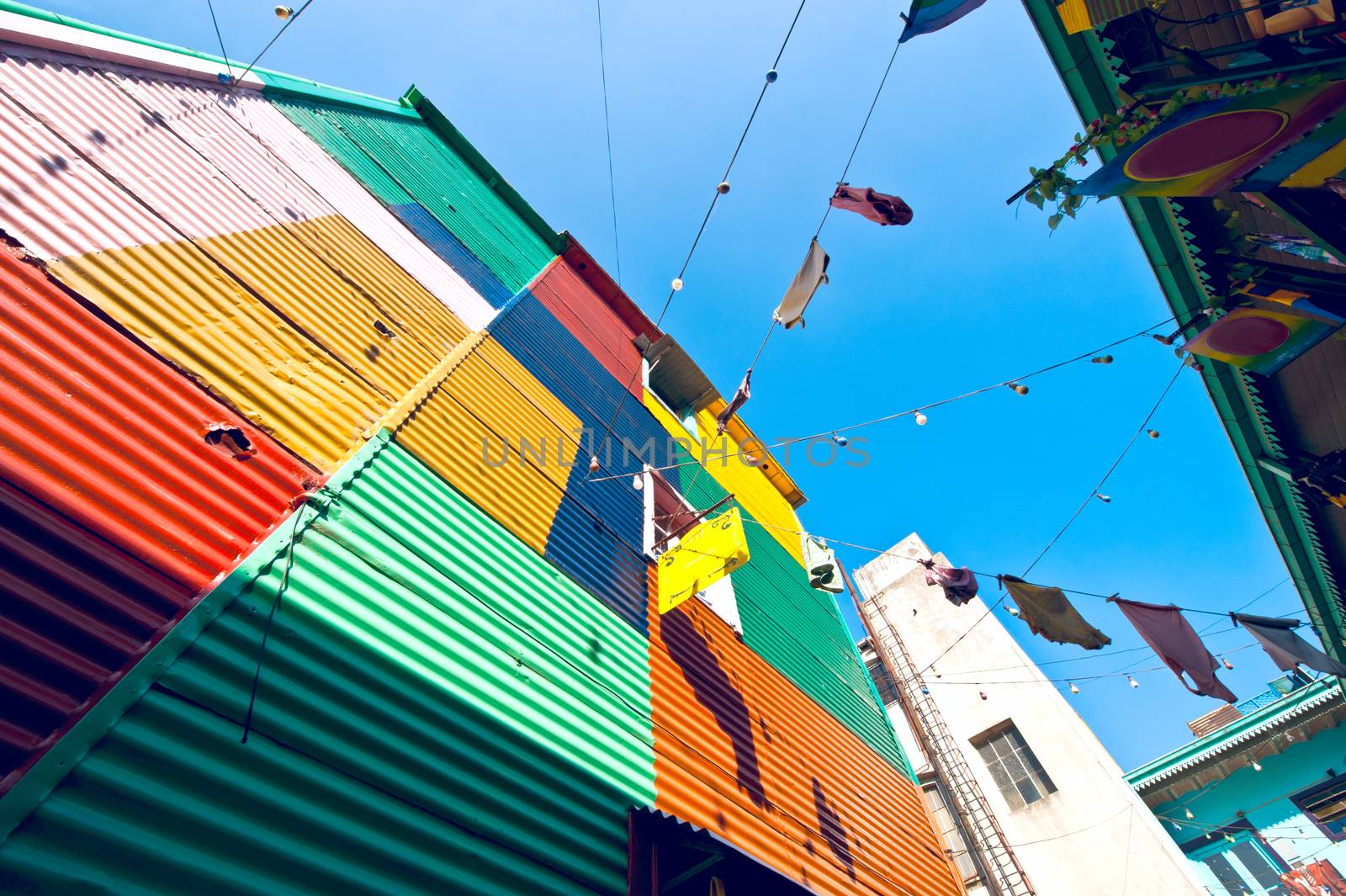 Colorful houses in La Boca, Buenos Aires, Argentina  by xura