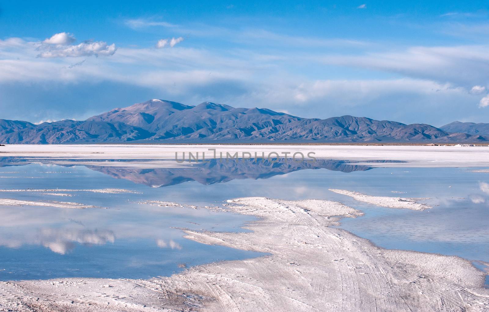 Salinas Grandes on Argentina Andes is a salt desert in the Jujuy by xura