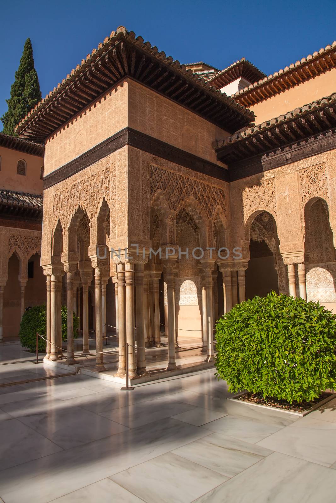 The Alhambra in Granada by serpl